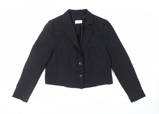 Womens UK Size 14 Marks and Spencer Black Jacket