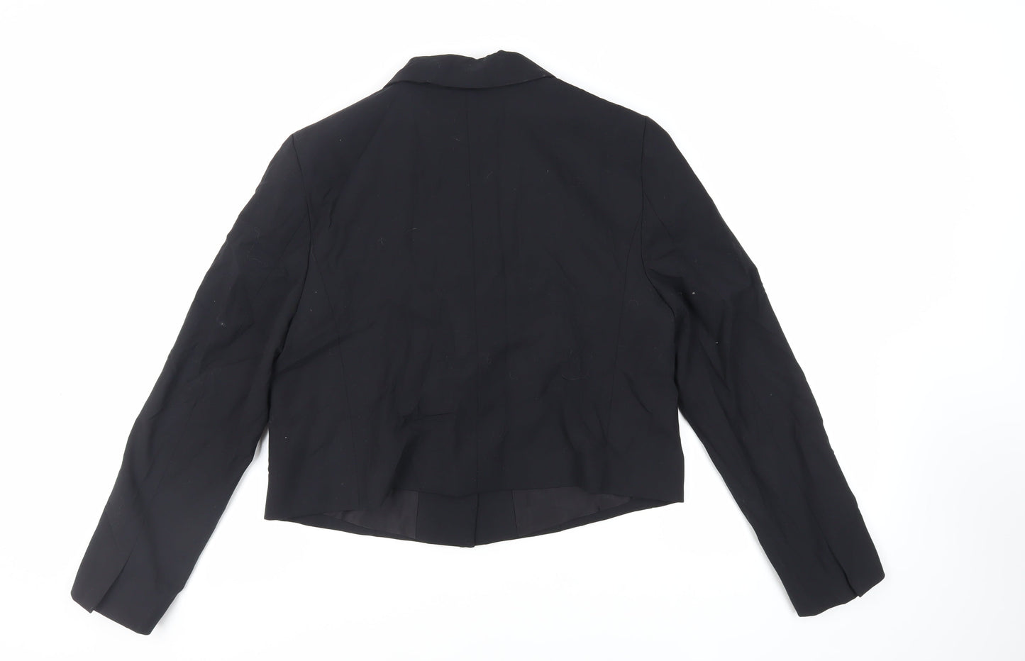 Womens UK Size 14 Marks and Spencer Black Jacket