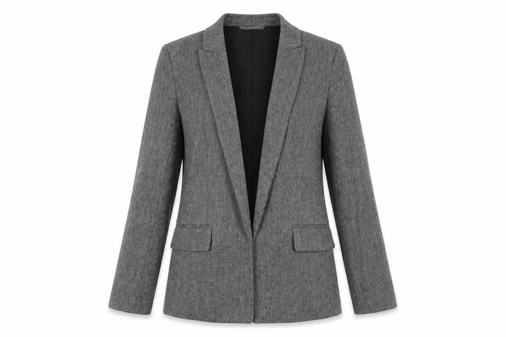 Womens UK Size 10 H&M Grey Jacket