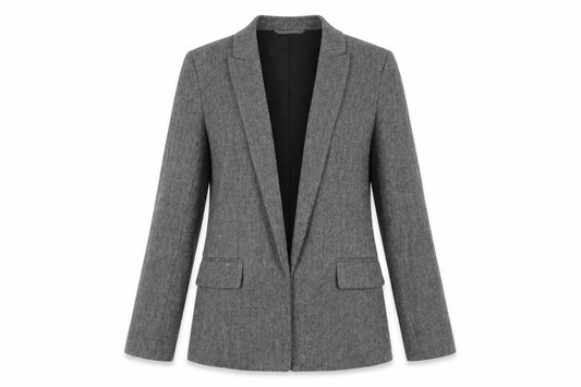 Womens UK Size 10 H&M Grey Jacket