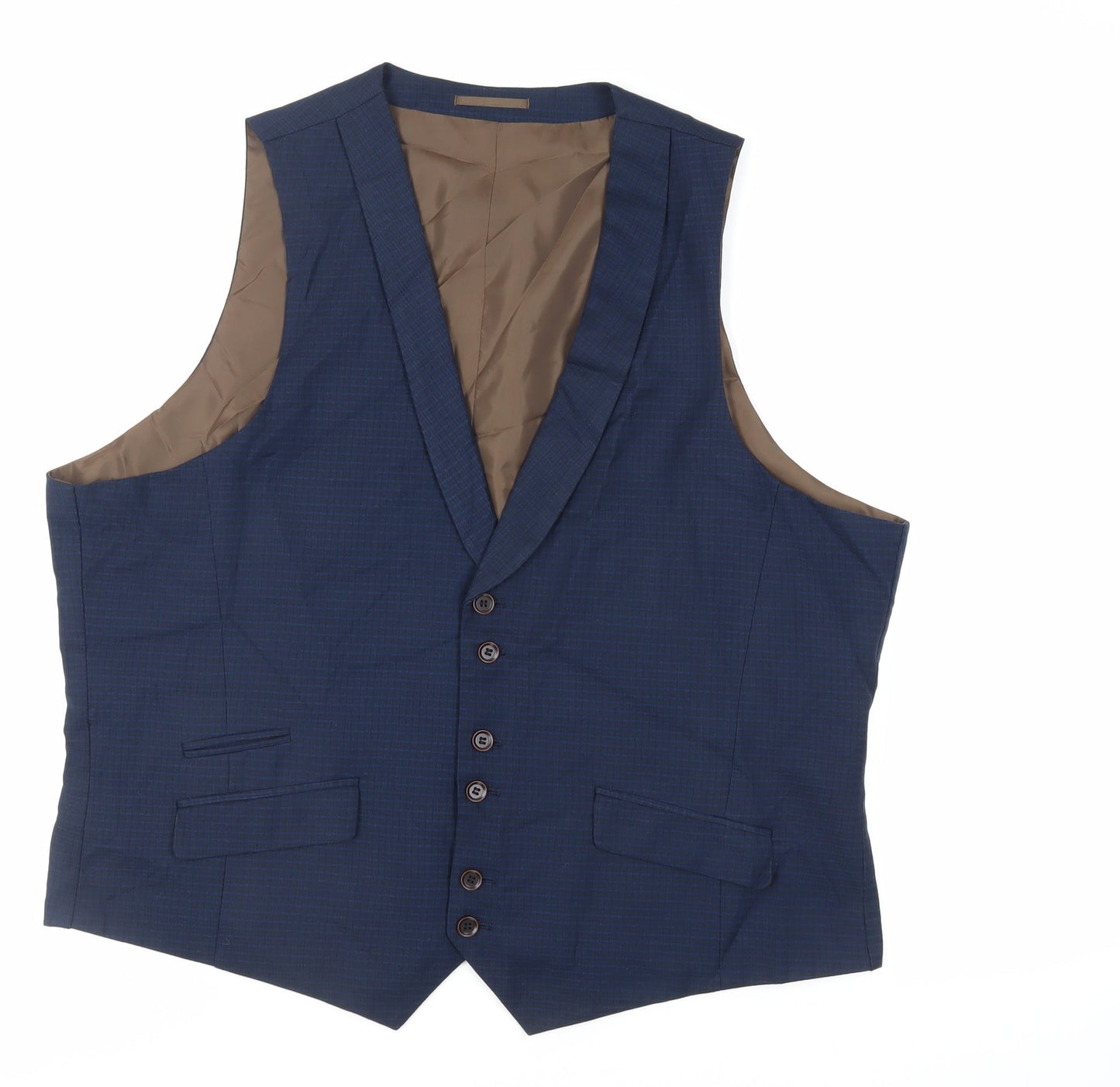 Mens UK Size 48 Fellini Regular Blue Suit Jacket