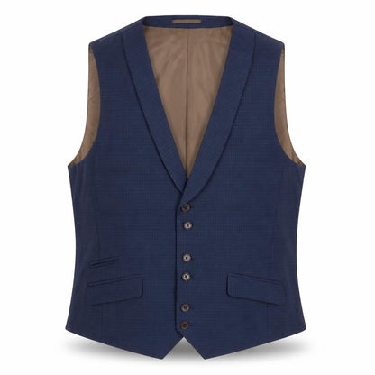Mens UK Size 48 Fellini Regular Blue Suit Jacket