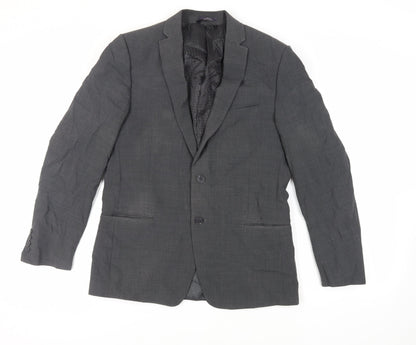 Mens UK Size 40 Marks and Spencer Regular Grey Suit Jacket