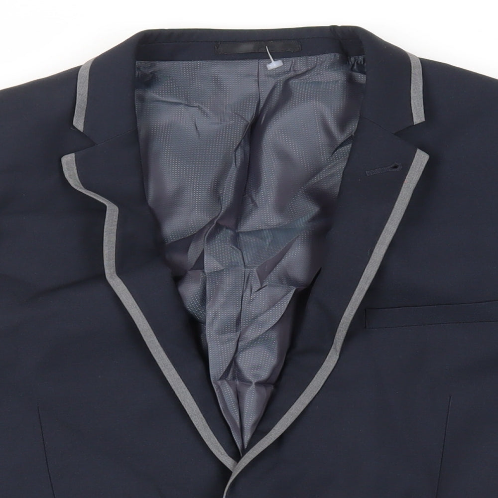 Mens UK Size 40 NEXT Regular Blue Suit Jacket