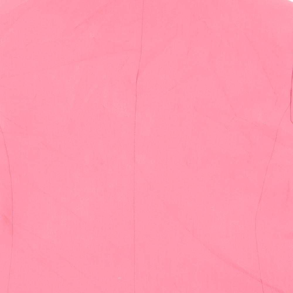 Womens UK Size 8 Topshop Pink Jacket