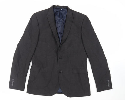 Mens UK Size 42 NEXT Regular Black Suit Jacket