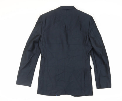 Mens UK Size 34 OneSixFive Regular Blue Suit Jacket