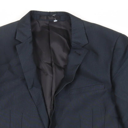 Mens UK Size 34 OneSixFive Regular Blue Suit Jacket