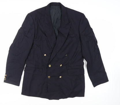 Mens UK Size 40 Varteks Regular Blue Suit Jacket