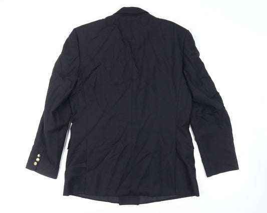 Mens UK Size 40 Varteks Regular Blue Suit Jacket