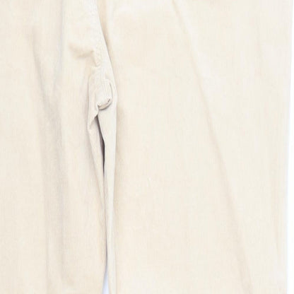 Womens UK Size 20 Marks and Spencer Regular Fit  Beige Trousers