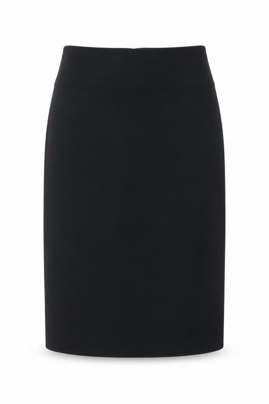 Offshoot Womens Black Polyester Straight & Pencil Skirt Size 10 Zip