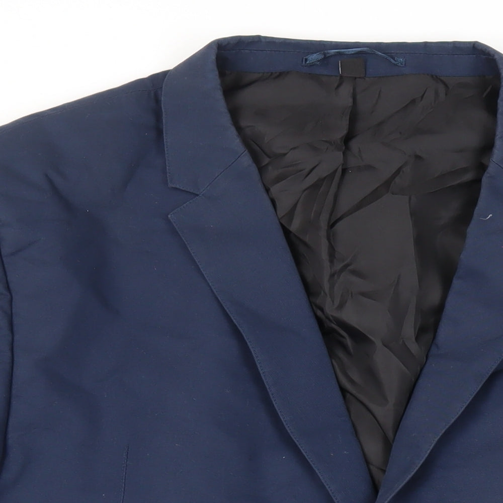 Mens UK Size 2XL Black Label Blue Jacket