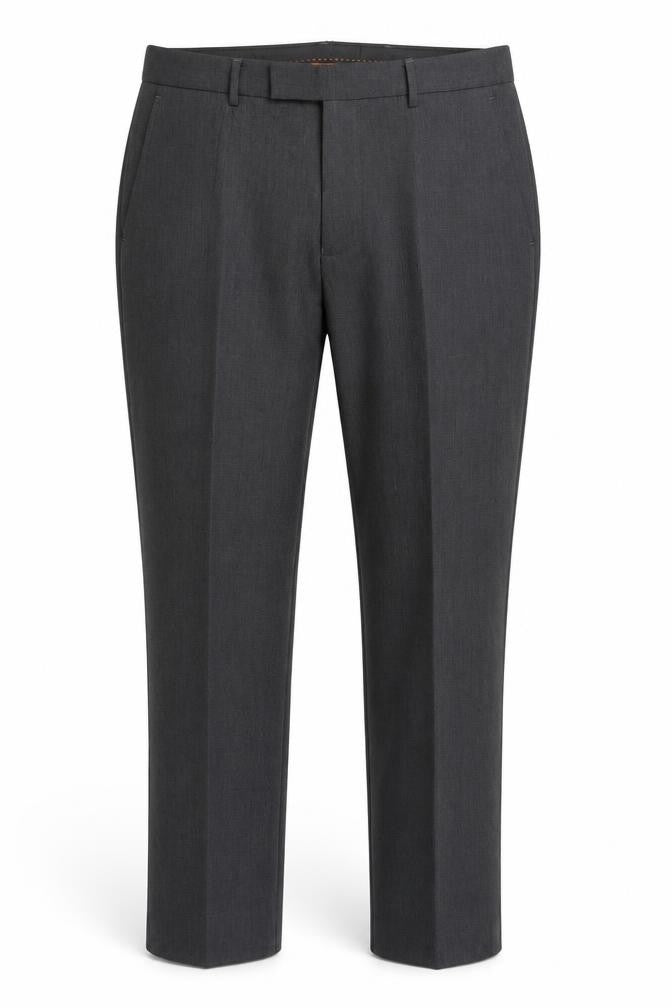 Mens UK Size 36 in Greenwoods Regular Fit Dress Pants Grey Trousers