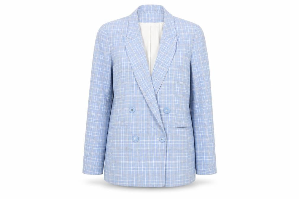 Womens UK Size 8 H&M Blue Jacket