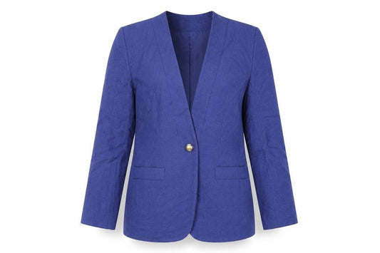 Womens UK Size 12 Kasper Blue Jacket