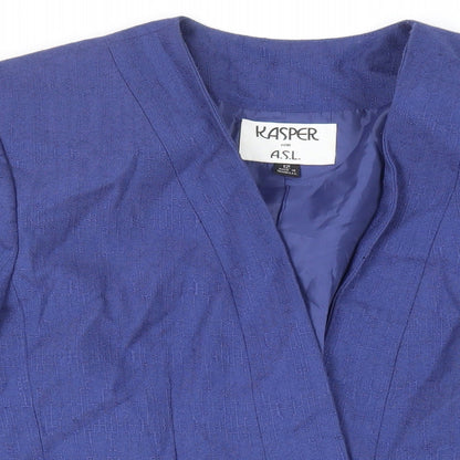Womens UK Size 12 Kasper Blue Jacket