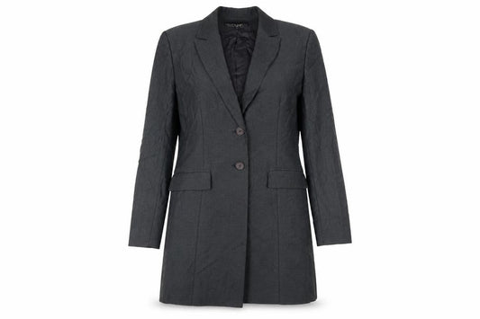 Womens UK Size 10 Kasper Grey Overcoat