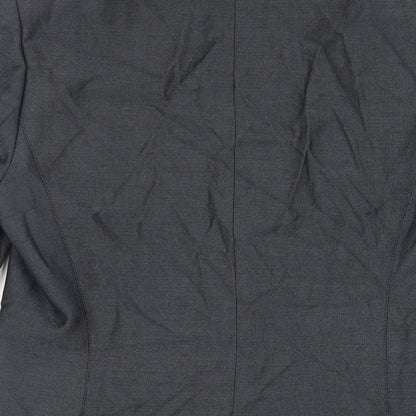 Womens UK Size 10 Kasper Grey Overcoat