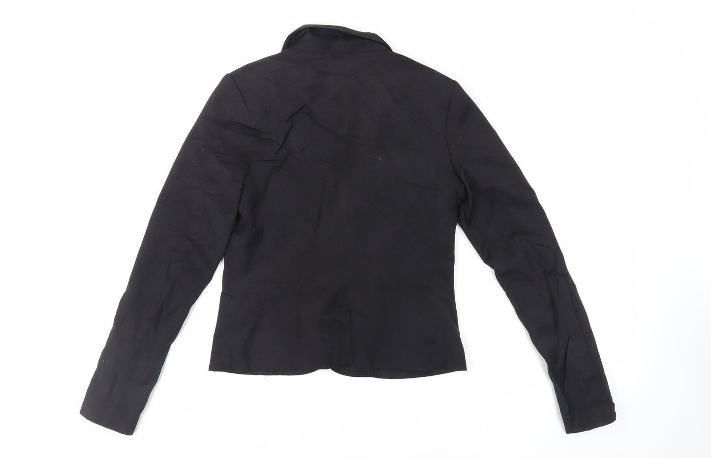 Divided by H&M Womens Black Jacket Blazer Size 8 Button