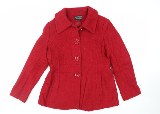 Womens UK Size 14 Debenhams Red Jacket