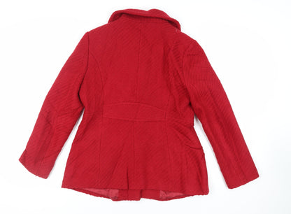 Womens UK Size 14 Debenhams Red Jacket