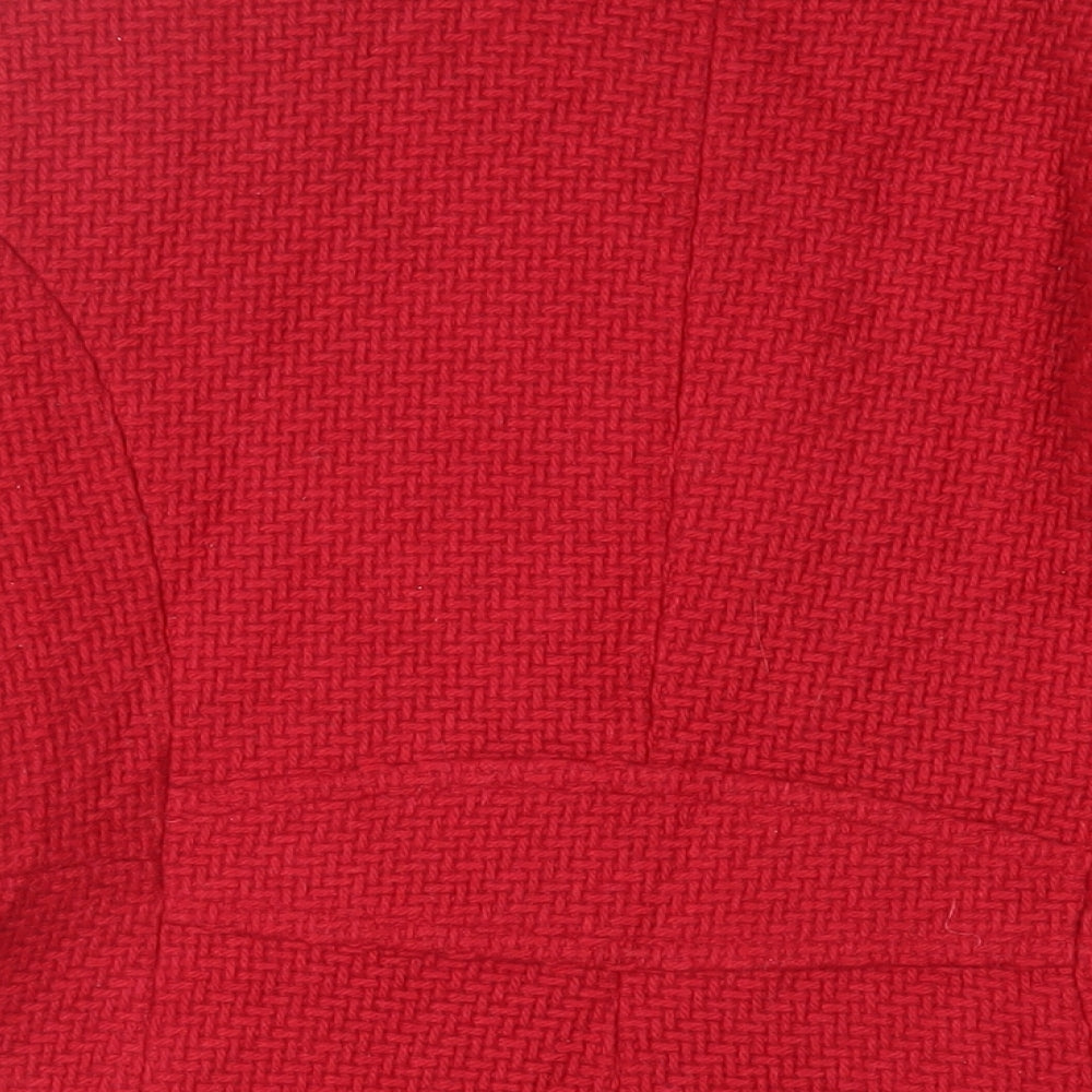 Womens UK Size 14 Debenhams Red Jacket