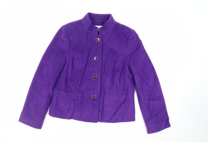 Womens UK Size 14 CC Purple Jacket