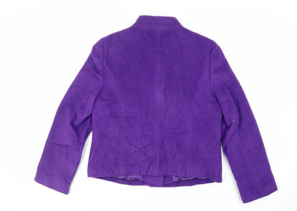 Womens UK Size 14 CC Purple Jacket