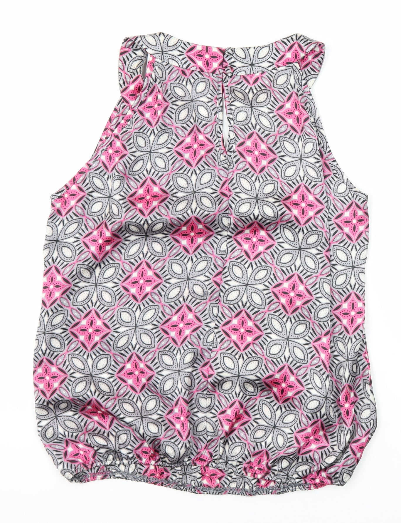 Womens UK Size M Wallis Multicoloured Tunic Button-Up