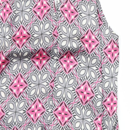 Womens UK Size M Wallis Multicoloured Tunic Button-Up