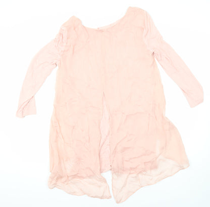 Womens UK Size 10 Phase Eight Pink Tunic Blouse