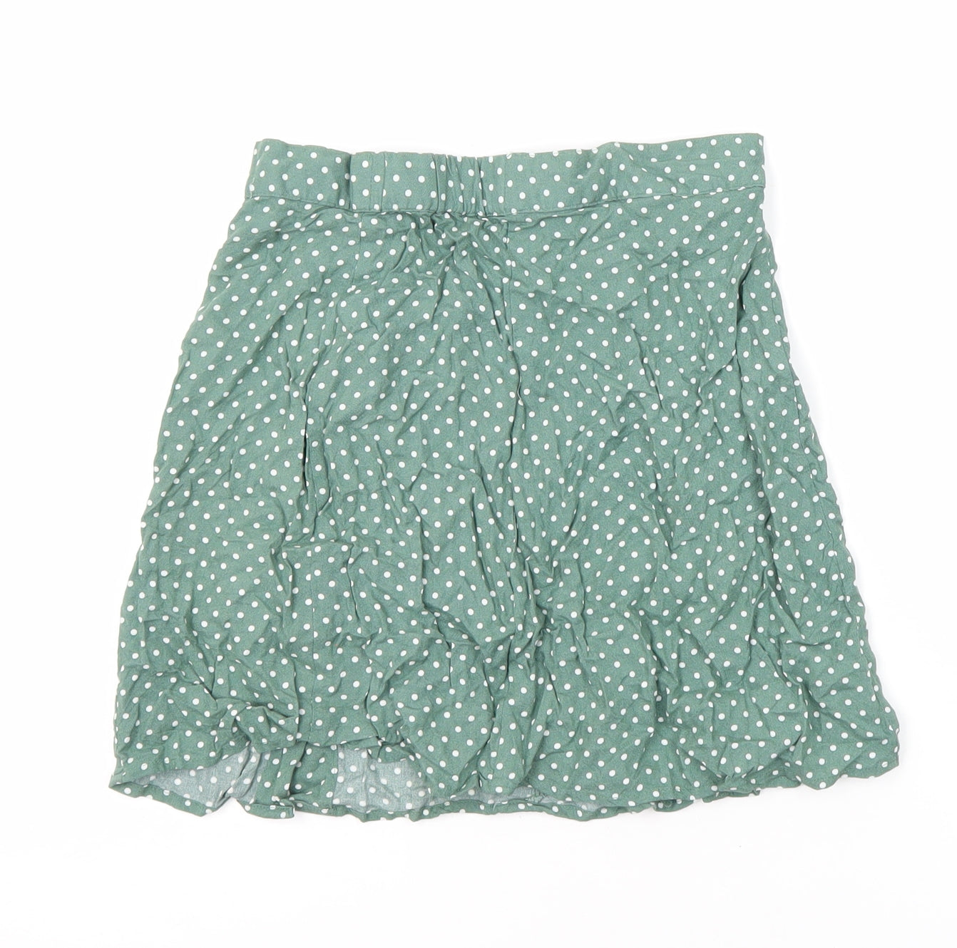 ASOS Womens Multicoloured Polka Dot Viscose Mini Skirt Size 6