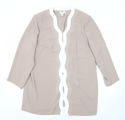 Womens UK Size 22 Medici Beige Jacket