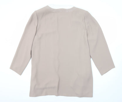 Womens UK Size 22 Medici Beige Jacket