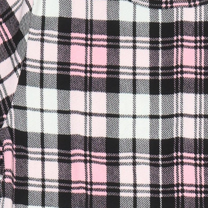 Kaaya Womens Multicoloured Check Polyester Pencil Dress Size 26 Round Neck