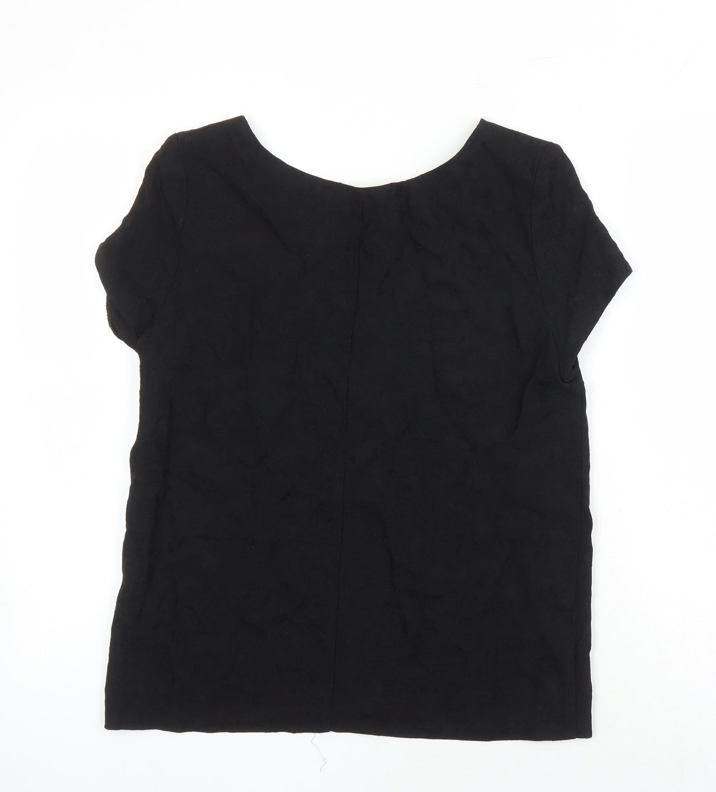 Womens UK Size S The Kooples Black Tunic Blouse