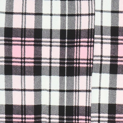 Kaaya Womens Multicoloured Check Polyester Mini Size 24 Round Neck