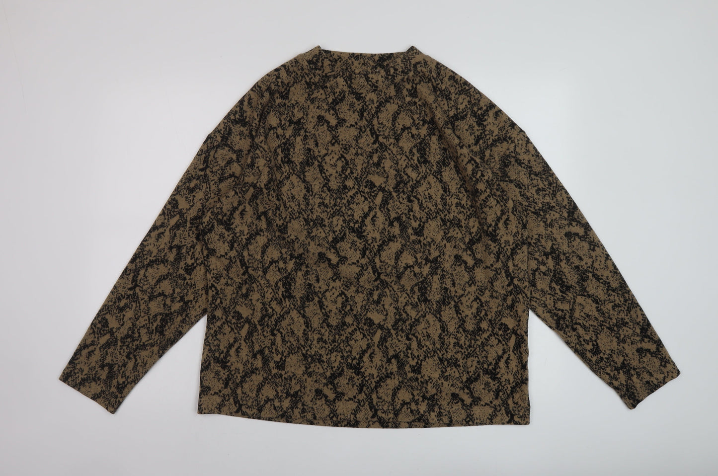 Womens UK Size 16 Marks and Spencer Beige Pullover Jumper