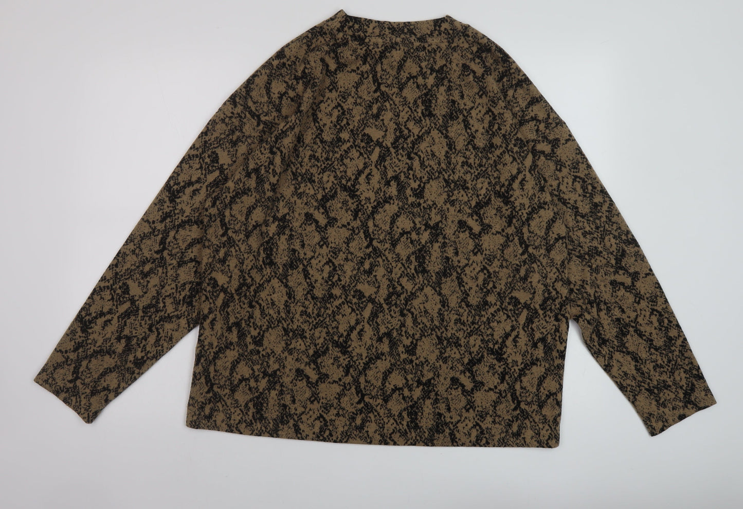 Womens UK Size 16 Marks and Spencer Beige Pullover Jumper