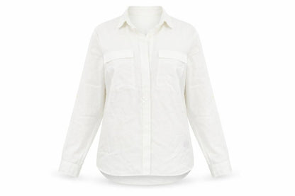 Womens UK Size 8 NEXT Ivory Basic Blouse
