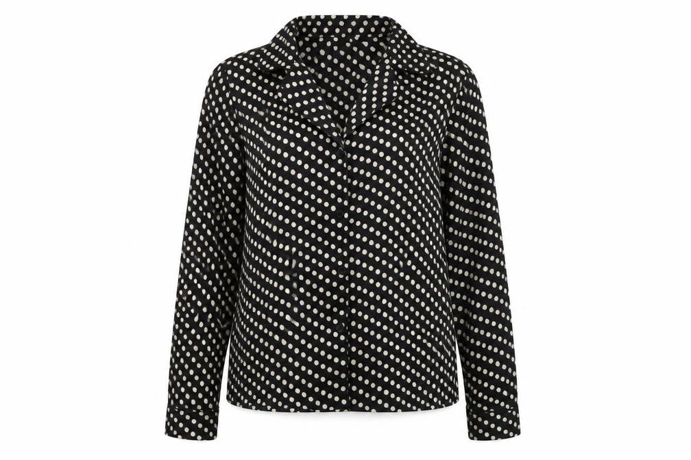 Womens UK Size 6 Boohoo Black Basic Blouse