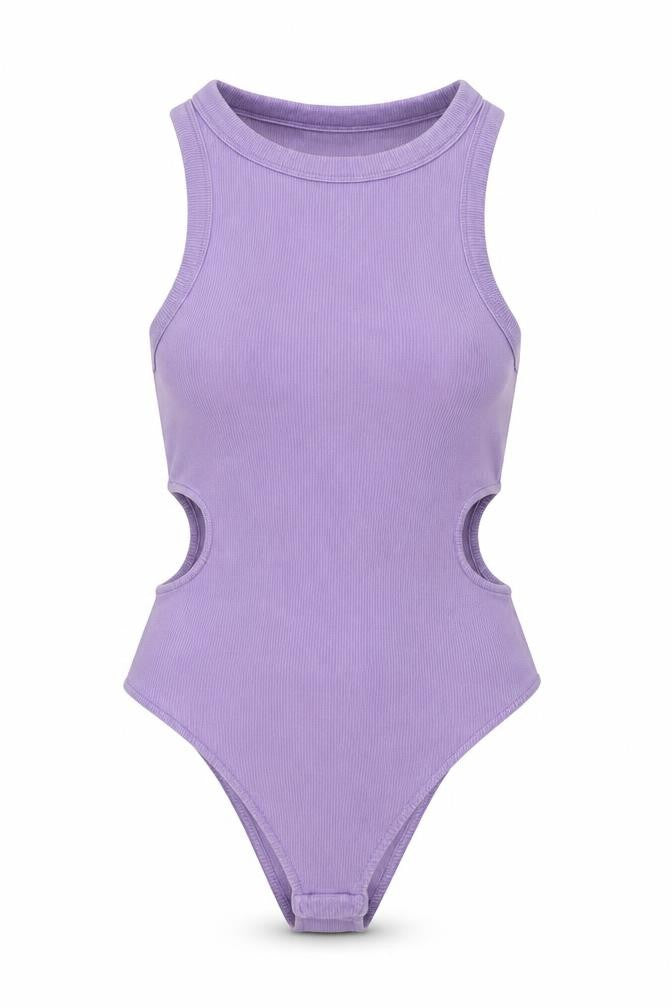 Womens UK Size S Zara One-Piece Pink Bodysuit