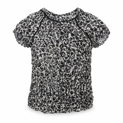 Womens UK Size 8 Louche Black Basic T-Shirt