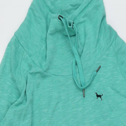The Black Dog Womens Green Polyester Pullover Sweatshirt Size M Pullover