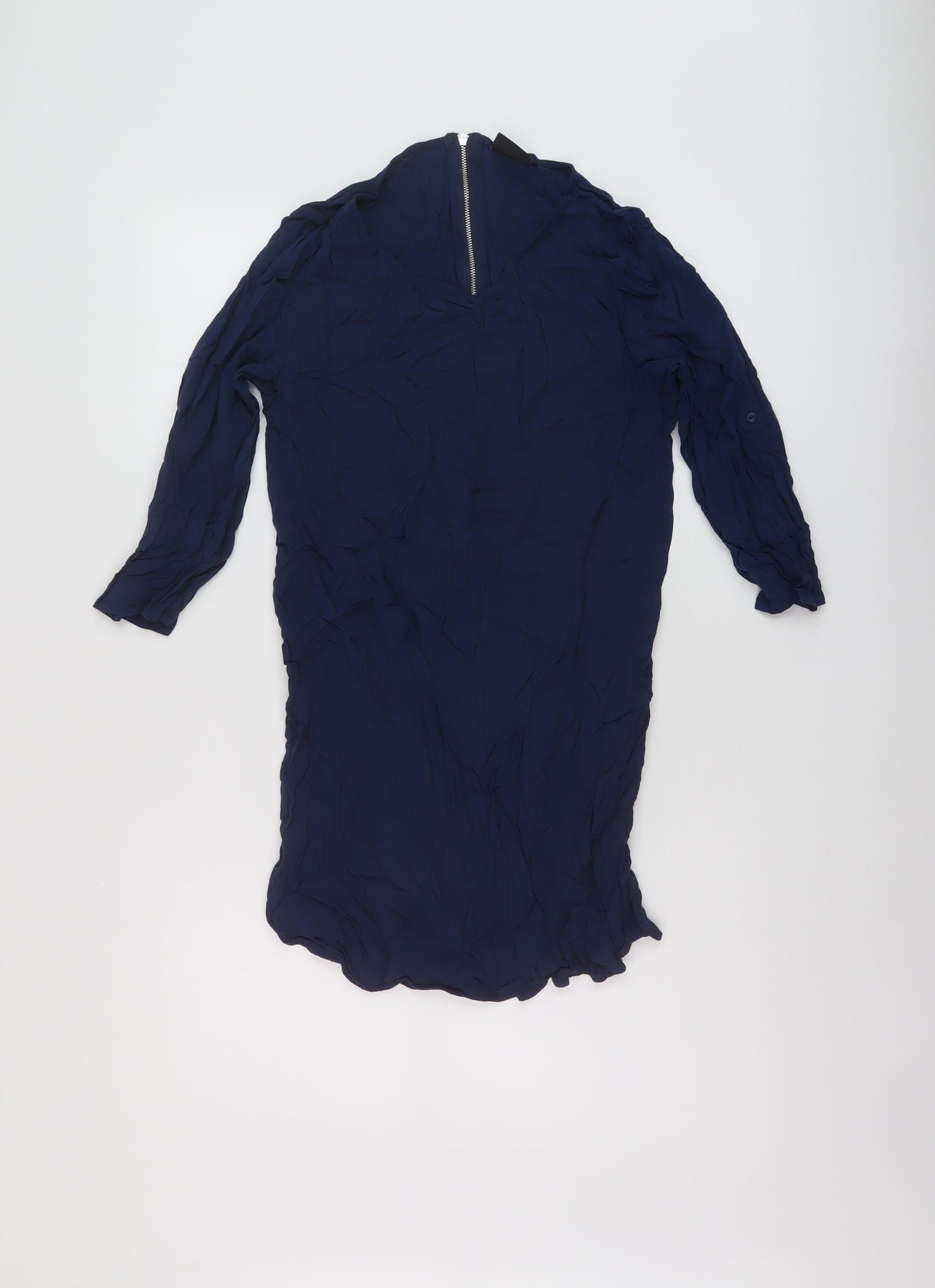 Womens UK Size M VILA Black Basic Blouse