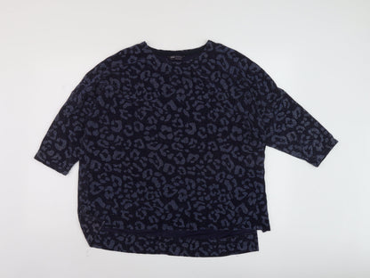 Womens UK Size 16 Marks and Spencer Blue Basic Blouse
