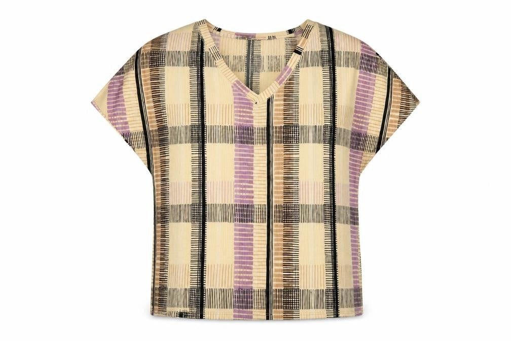 Womens UK Size 12 Marks and Spencer Beige Basic T-Shirt