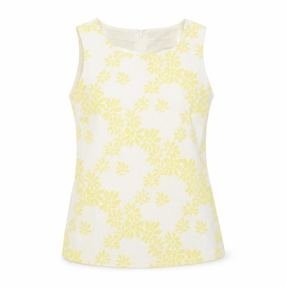 Womens UK Size 6 Marks and Spencer White Basic Tank