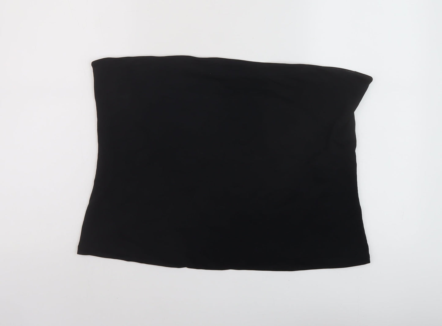 Womens UK Size XL Marks and Spencer Black Cropped Tank